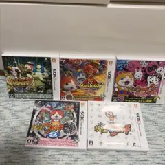 妖怪ウォッチシリーズ5本セット