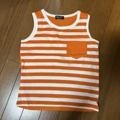 COMME CA ISM ノースリーブ タンクトップ 130A オレンジのサムネイル