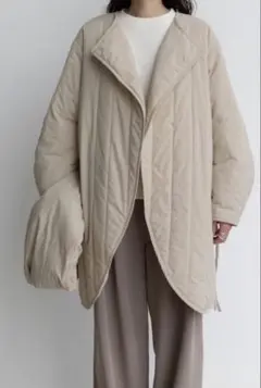 新品♡ Na.e Quilting Muffler Coat