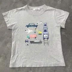 ファミリア　120㎝　乗り物Tシャツ