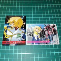 ガンダムSEED DESTINY カード×2 CH-34,TV-09