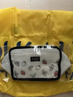 【新品・未使用品】KALDI カルディ　2026 いちご保冷バッグ