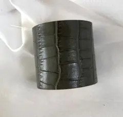 ヘアカフ　ポニーフック　ヘアアクセサリー　髪飾り　ヘアアレンジ　新品　深緑