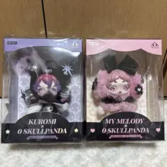 POP MART♡SKULLPANDA×Sanrio ぬいぐるみ 2点セット