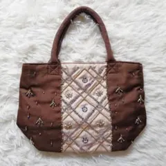 アミナコレクション チャイハネ ビーズ装飾 刺繍 トートバッグ ハンドバッグのサムネイル
