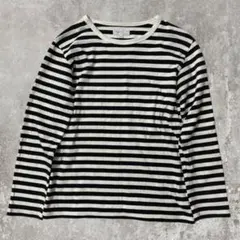 ビ*ニ様 agnes b. archive 00s grunge 短丈　ボーダー