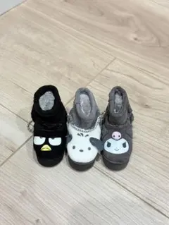 バツ丸 ポチャッコ クロミ キンホルダーセット