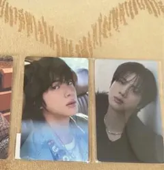 BTS ジン　ECHO weverseJP ラキドロ トレカ2枚　JIN ①