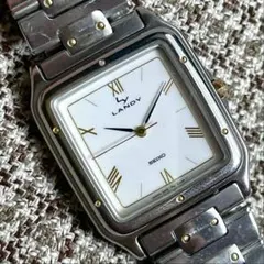 90s Vintage Seiko Sprit ローマン文字盤 サントス コンビ 90s Vintage Seiko Sprit ローマン文字盤 サントス コンビ - メルカリ