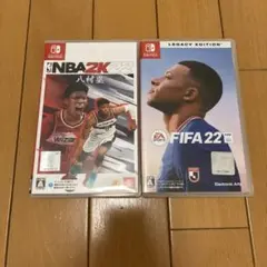 NBA 2K22 & FIFA 22 パッケージ版のサムネイル