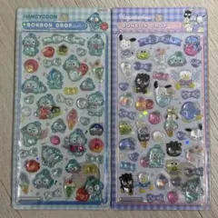 【正規品】ボンボンドロップシール サンリオ 第2弾 2種セット