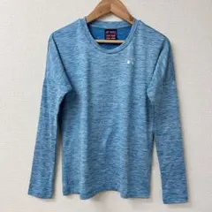 YONEX 青 長袖 Tシャツ M ロングスリーブ