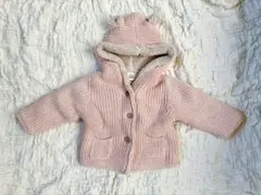 baby GAP フード付きニットアウター 6-12ヶ月 70サイズ