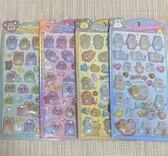 うるちゅるポップシール　おぱんちゅうさぎ　んぽちゃむ　ボンボンドロップ