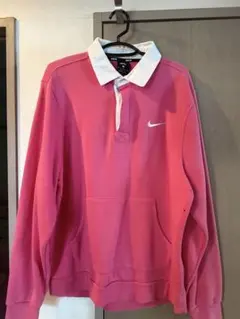 Nike ピンク ポロシャツスタイル トレーナー