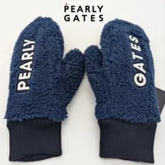 ★新品正規品 パーリーゲイツレディースボアフリース ミトン 男女兼用