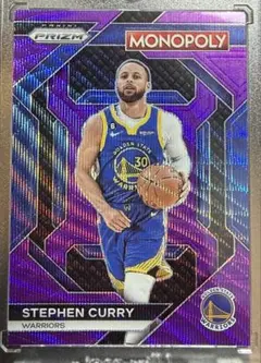 Stephen Curry Panini Prizm Monopoly カリー