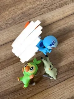 ポケモン マスコット メッソン　サルノリ　ミミッキュ
