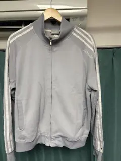 adidas グレー トラックジャケット