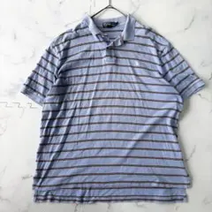 ✨大人気✨ ポロラルフローレン　水色半袖ポロシャツXXL