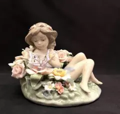 極美品 絶版 箱付 ハワイ限定品】リヤドロ LLADRO 1478『アロハ