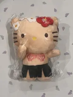 ハワイ限定 日焼けハローキティ ハワイアンスタイル ぬいぐるみ