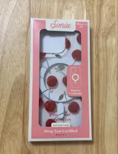 Sonix iPhone16Proケース チェリーさくらんぼ MagSafe対応のサムネイル