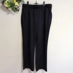 男女兼用ナガイレーベンネイビーパンツ美品LL。NJ5203医療介護介護裾上げ済みのサムネイル