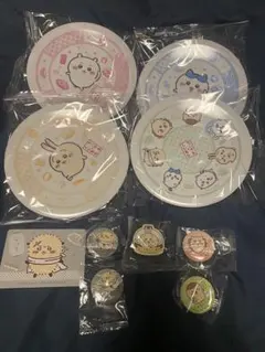 ちいかわ　くら寿司　全4種　コンプリート　皿　ハチワレ　うさぎ　特典