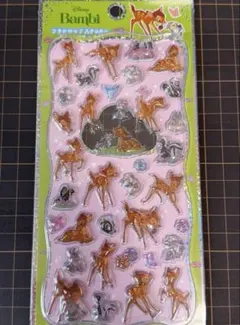 【正規品】プチドロップステッカー　バンビ　ディズニー　Bambi