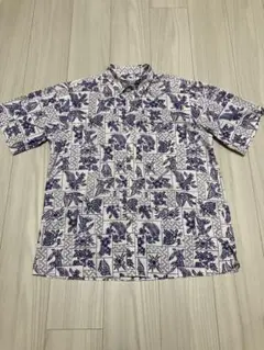 沖縄物語　かりゆしウエア　半袖シャツ　Mサイズ