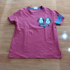 PEANUTS スヌーピー Tシャツ 赤
