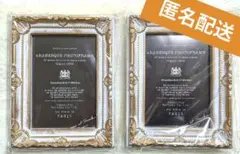 フォトフレーム　L版写真用 アンティーク調　2個セット