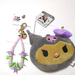 サンリオ　SANRIO　クロミ　日焼けマスコットチャームミラー　ストラップ