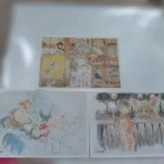 千と千尋の神隠し　ポストカード　3枚