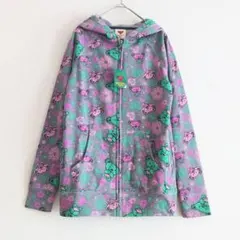 未使用 グレイトフルデッド パーカー デッドベア 花柄 総柄 バンド Y2K