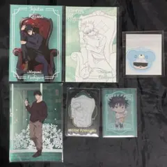 呪術廻戦 伏黒恵 グッズ 特典 ポストカード クリアカード