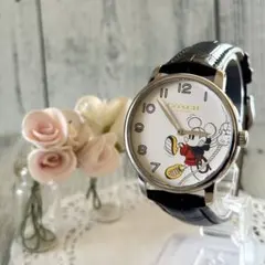 【希少】COACH コーチ 腕時計 Disney ディズニー メンズ ミッキーのサムネイル