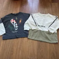 110cm 長袖　トレーナー　Tシャツ　男の子　スパンコール