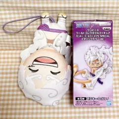 ワンピース ゴムひも付きぬいぐるみ ルフィギア5 ぬいぐるみ ルフィ わーこれ