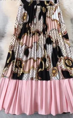 大きいサイズ／4L～6L位までOK／プリーツスカート