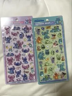 ボンボンドロップシール モンスターズインク スティッチ