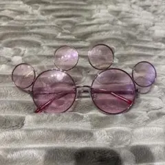 Disney ミッキー　ピンクサングラス