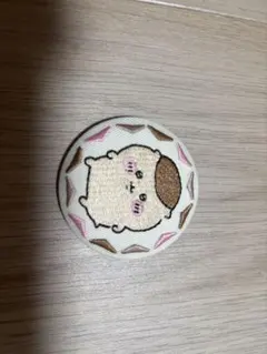 ちいかわ 刺繍缶バッジビスケット くりまんじゅう