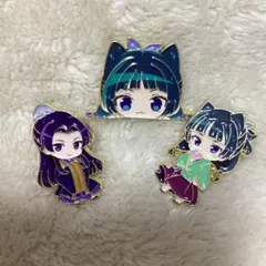 薬屋のひとりごと　ピンバッジ 猫猫　3個セット　マオマオ　残り1セットのみ