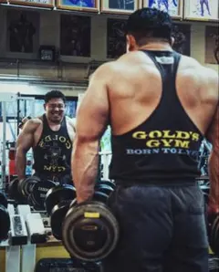 美品】LyFT GOLD'S Gym Vintage Logo タンクトップL - メルカリ