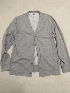 UNIQLO エアリズムカーディガン M グレー UVカット　速乾