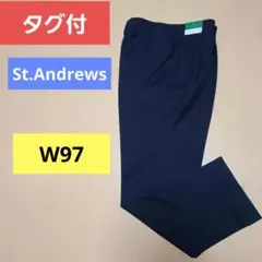 St ANDREWS ホワイト ゴルフパンツ 蛍光イエローアクセント St ANDREWS ホワイト ゴルフパンツ 蛍光イエローアクセント - メルカリ