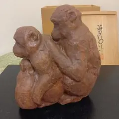 ☆赤寿山石☆見ざる・聞かざる・言わざる☆ 三猿☆骨董品☆三匹