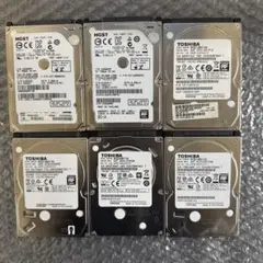 2.5インチ 1TB HDD 6個セット！